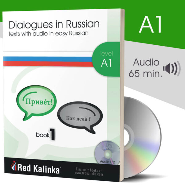 Dialogues in easy Russian + audio: Level A1 (paper)