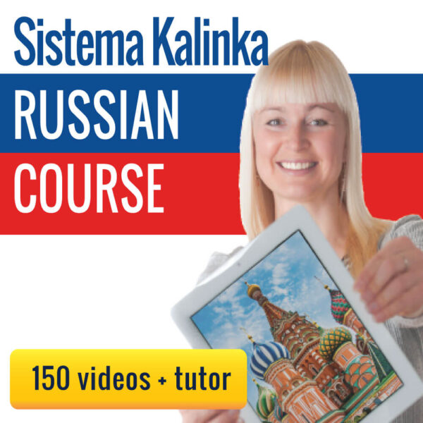 Learn Russian for 1 euro/day: Course with 150 videos + tutor