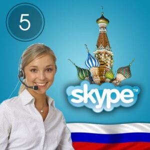 5 Russian lessons via Skype